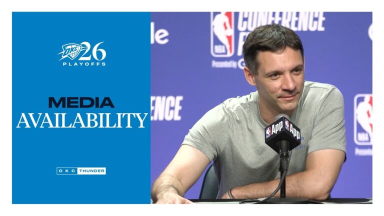 Coach Daigneault On Game 5 Win Playoffs WCF Game 5 Postgame Media May 26, 2026