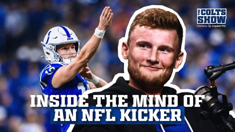 Colts kicker Blake Grupe on clutch kicks & BIG hits at 156 pounds The Colts Show Podcast NFL