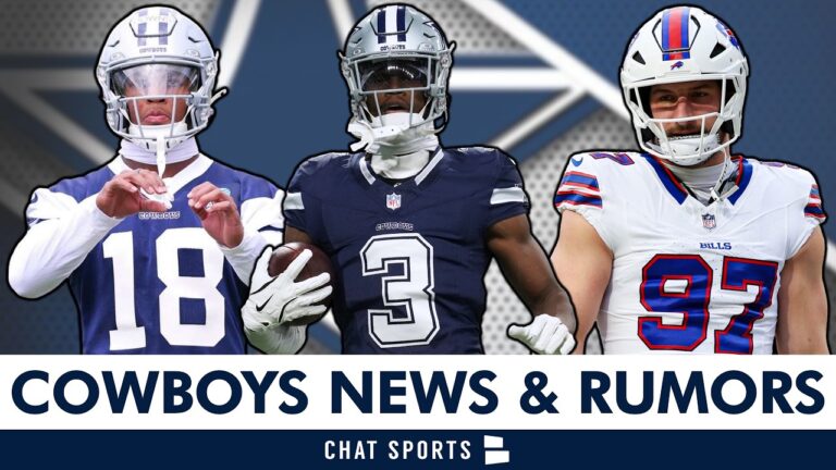 Cowboys Get GOOD News On George Pickens & Caleb Downs Cowboys Rumors On Signing Joey Bosa