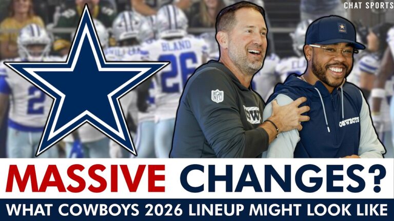Cowboys Making MAJOR CHANGES To Starting Lineup Before 2026 NFL Season! Dallas Cowboys Rumors & News