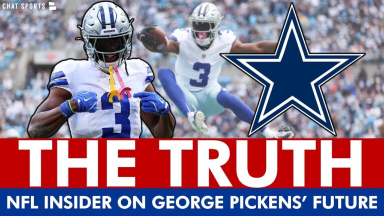 Cowboys Rumors: NFL Insider SPILLS THE BEANS On George Pickens Future With The Dallas Cowboys