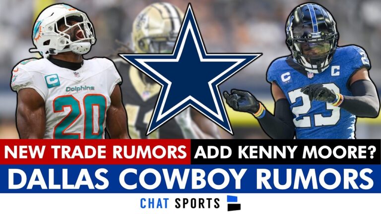 Cowboys Rumors On Signing Kenny Moore Cowboys Trade Rumors On Jordyn Brooks & Alvin Kamara