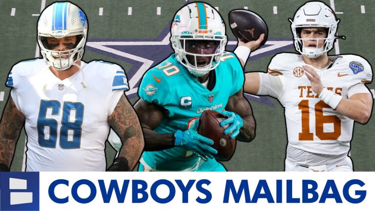 Cowboys Rumors: Sign Taylor Decker & Tyreek Hill? Draft Arch Manning To Replace Dak Prescott? Q&A