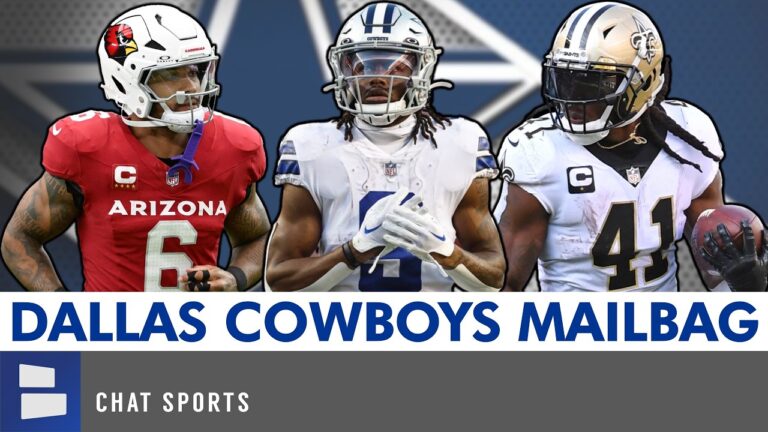 Cowboys Trade Rumors Tyrel Dodson, Jordyn Brooks, James Conner & KaVontae Turpin Mailbag