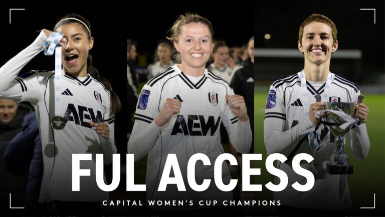 CUP CHAMPIONS Behind-the-scenes of FFCW’s Capital Women’s Cup final against AFC Wimbledon
