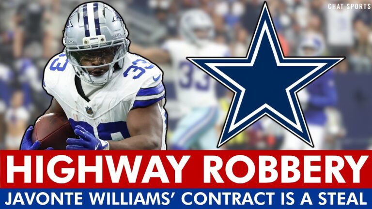 Dallas Cowboys Pulled Off HIGHWAY ROBBERY With The Javonte Williams Contract