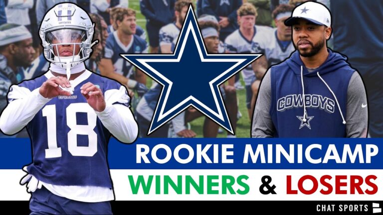 Dallas Cowboys Rookie Minicamp Winners & Losers Ft. Caleb Downs, Malachi Lawrence & New Signing
