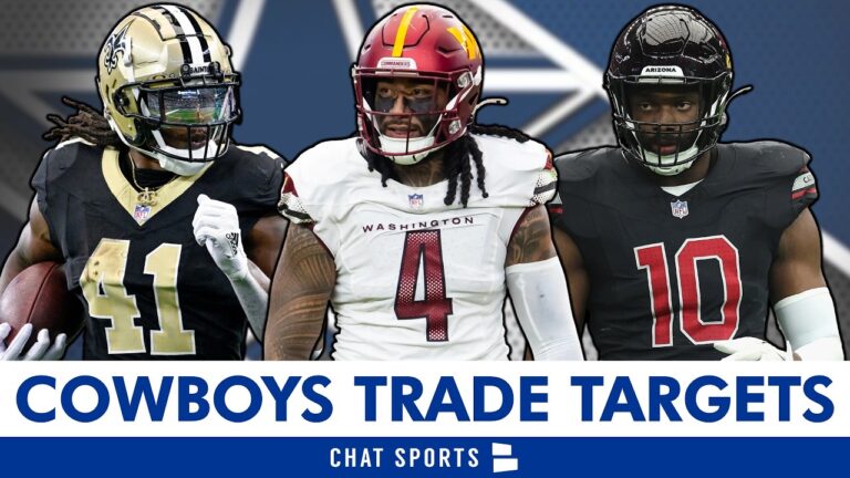 Dallas Cowboys Trade Rumors: Top Trade Targets Post June 1 Ft Jordyn Brooks, Josh Sweat, Trey Benson