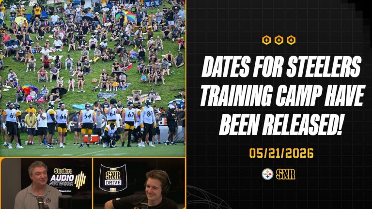 Dates For Steelers Training Camp Have Been Released SNR Drive (May.21) Pittsburgh Steelers