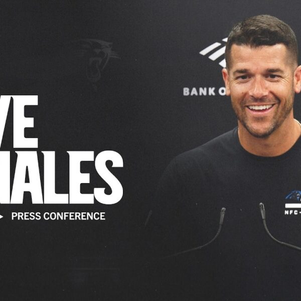 Dave Canales evaluates the opening week of OTAs Carolina Panthers
