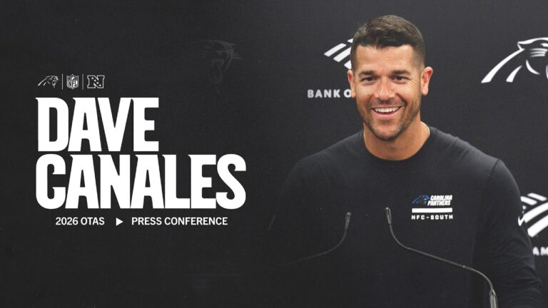 Dave Canales evaluates the opening week of OTAs Carolina Panthers