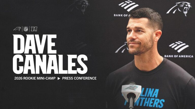 Dave Canales on rookie minicamp Day 2 takeaways Carolina Panthers