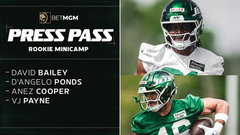 David Bailey Reveals His Rookie Minicamp Mission Jets Defensive Rookies Speak