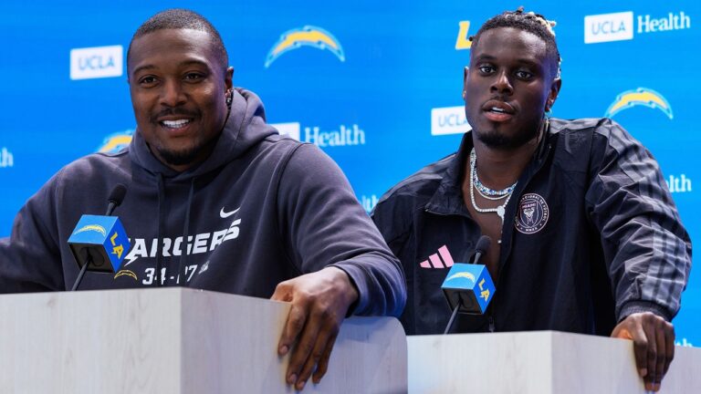 David Njoku & Tony Jefferson On Veteran Leadership LA Chargers