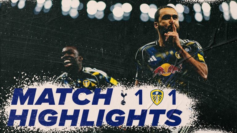 DCL penalty strikes back! Tottenham Hotspur 1-1 Leeds United Premier League highlights