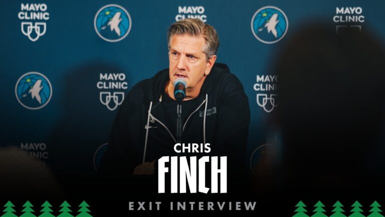 Definitely Going To Be A Big Evaluation Summer. Chris Finch Exit Interview 05.16.26