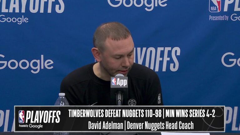 Denver Nuggets vs. Minnesota Timberwolves Game 6 Postgame Media Availability