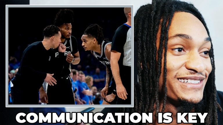 Devin Vassell on the Importance of Communication on the Road vs. OKC in Western Conference Finals