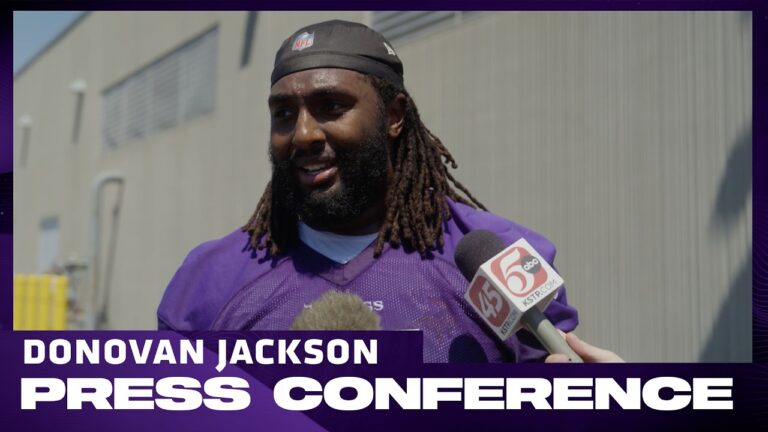 Donovan Jackson on 2026 Minnesota Vikings Rookie Offensive Lineman & Year 2 Improvement