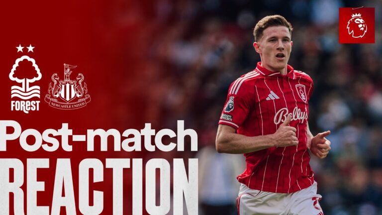 Elliot Anderson’s Reaction Nottingham Forest 1-1 Newcastle United Premier League