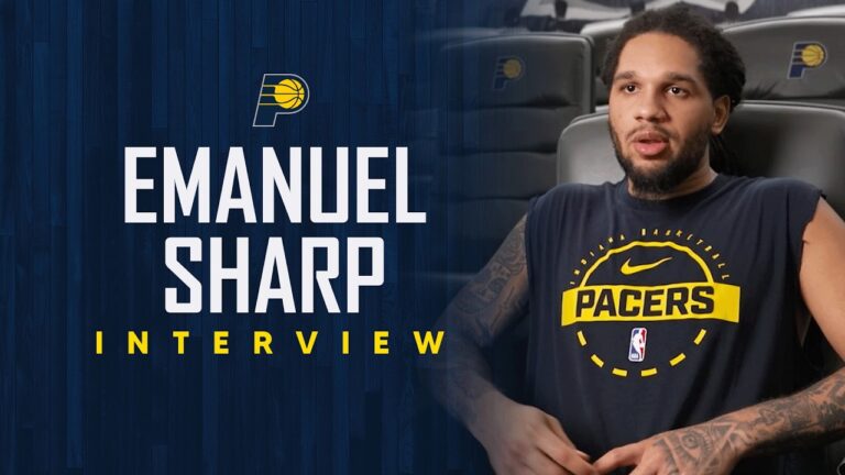 Emanuel Sharp 1-on-1 Interview Indiana Pacers Prospect Workouts