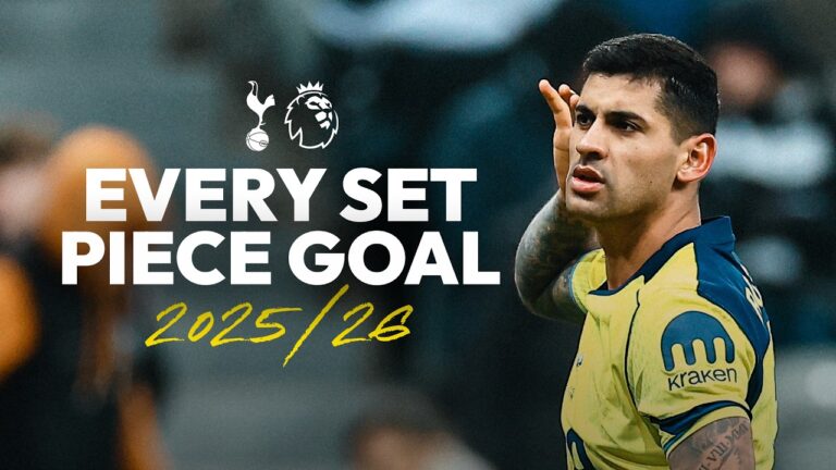 Every Spurs set piece goal in the Premier League 2025 26!