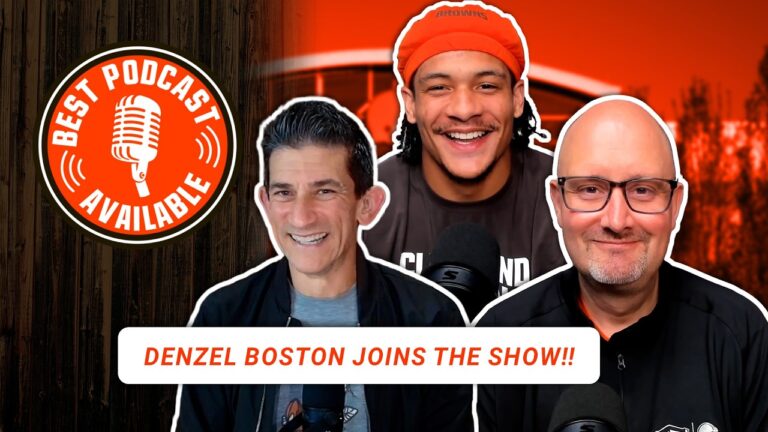 Exclusive with Browns WR Denzel Boston – Best Podcast Available – 5.29.26