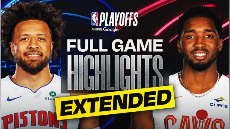 EXTENDED: 1 PISTONS at 4 CAVALIERS FULL GAME 3 HIGHLIGHTS May 9, 2026