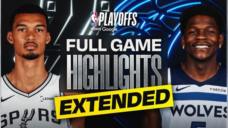 EXTENDED: 2 SPURS at 6 TIMBERWOLVES FULL GAME 6 HIGHLIGHTS May 15, 2026
