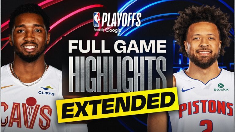 EXTENDED: 4 CAVALIERS at 1 PISTONS FULL GAME 1 HIGHLIGHTS May 5, 2026