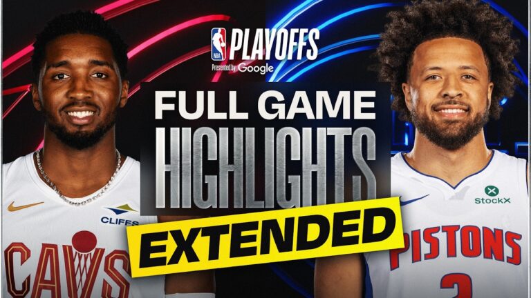 EXTENDED: 4 CAVALIERS at 1 PISTONS FULL GAME 5 HIGHLIGHTS May 13, 2026