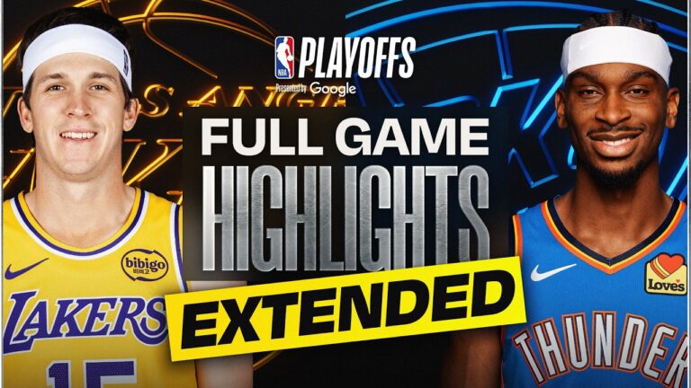 EXTENDED: 4 LAKERS at 1 THUNDER FULL GAME 2 HIGHLIGHTS May 7, 2026