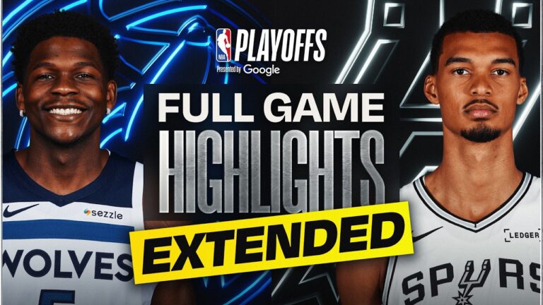EXTENDED: 6 TIMBERWOLVES at 2 SPURS FULL GAME 5 HIGHLIGHTS May 12, 2026
