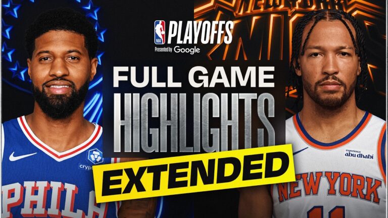 EXTENDED: 7 76ERS at 3 KNICKS FULL GAME 1 HIGHLIGHTS May 4, 2026