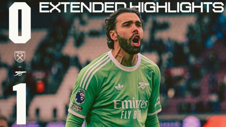 EXTENDED HIGHLIGHTS West Ham United v Arsenal (0-1) Trossard Premier League