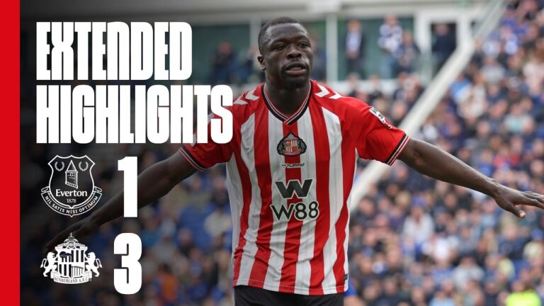 Extended Premier League Highlights Everton FC 1 – 3 Sunderland AFC
