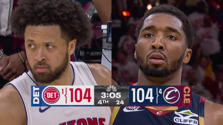 Final 3:39 INSANE ENDING 4 Cavaliers vs 1 Pistons May 9, 2026