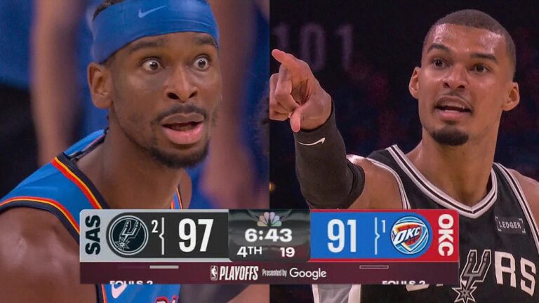 Final 6:45 WILD GAME 7 ENDING 2 Spurs at 1 Thunder May 30, 2026