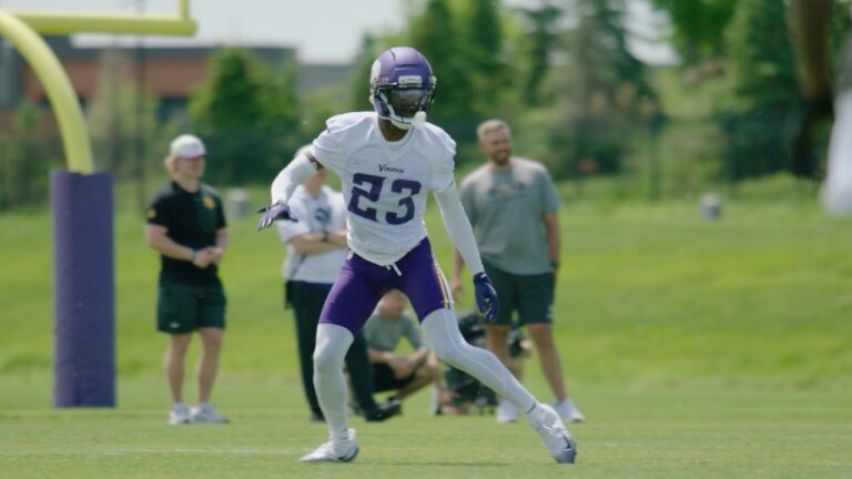 First Look at James Pierre During 2026 OTA Practice Minnesota Vikings
