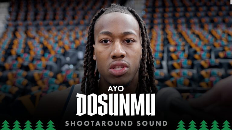 Focus On Getting A Win. Ayo Dosunmu Shootaround Sound 05.12.26