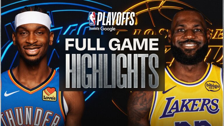 Game Recap: Thunder 115, Lakers 110
