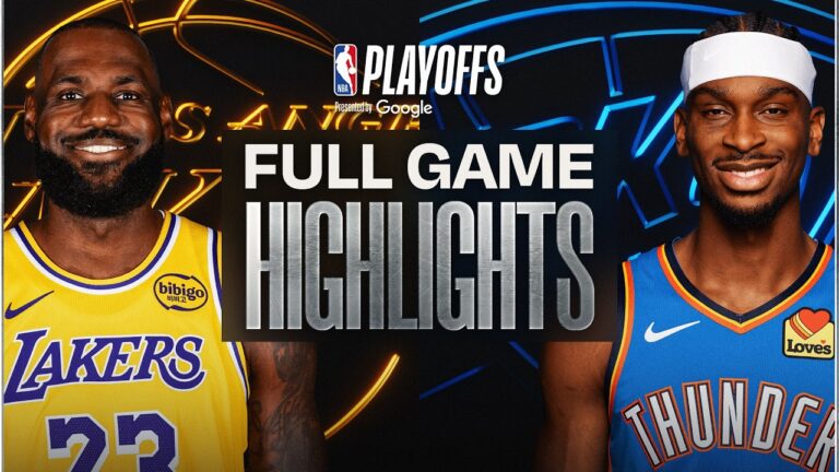 Game Recap: Thunder 125, Lakers 107