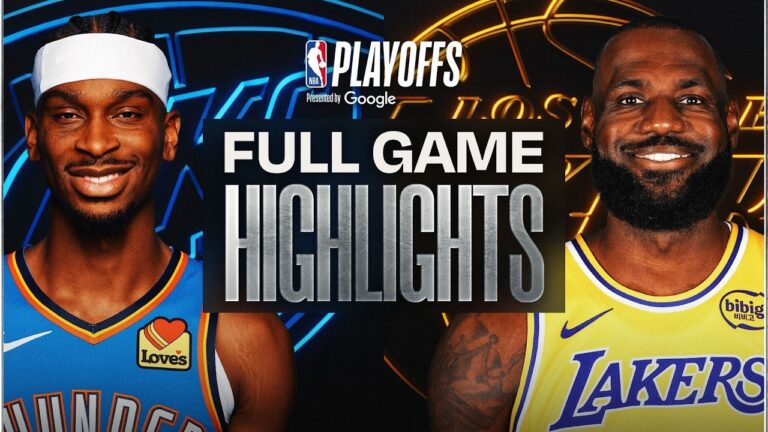 Game Recap: Thunder 131, Lakers 108