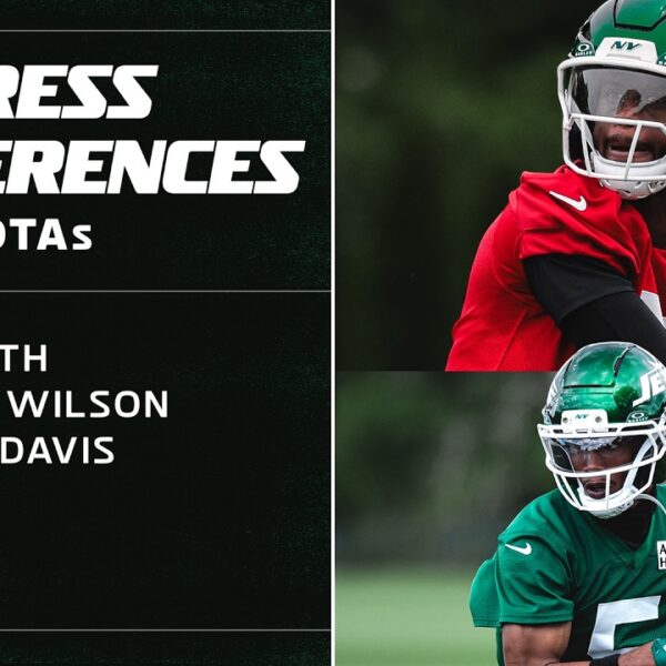 Geno Smith and Garrett Wilson on the Start of OTAs New York Jets NFL