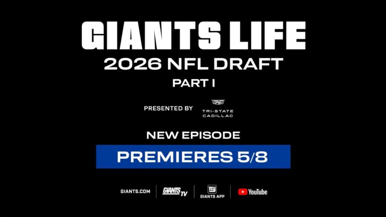 Giants Life: Trailer 2026 NFL Draft New York Giants