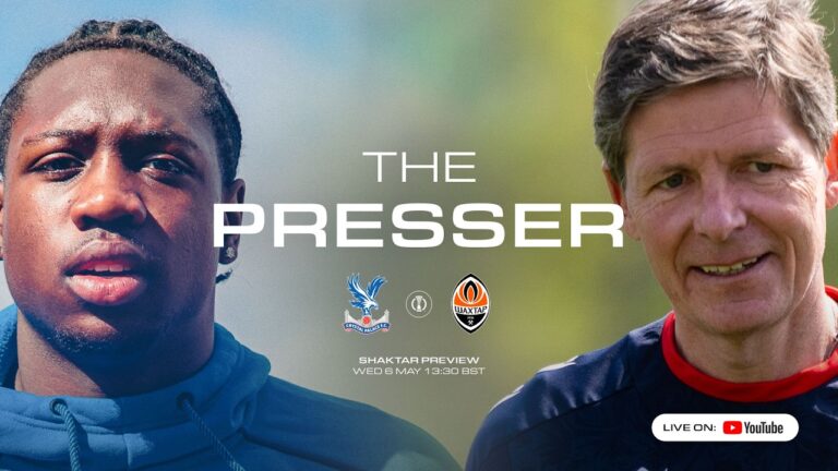 Glasner & Canvot Press Conference: Shakhtar Donetsk Semi-Final Conference League.