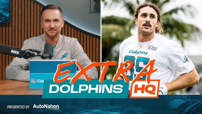 Greg Dulcich joins Dolphins HQ Miami Dolphins