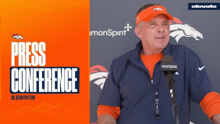 HC Sean Payton on TE Caleb Lohner standing out at rookie minicamp: He looks entirely different