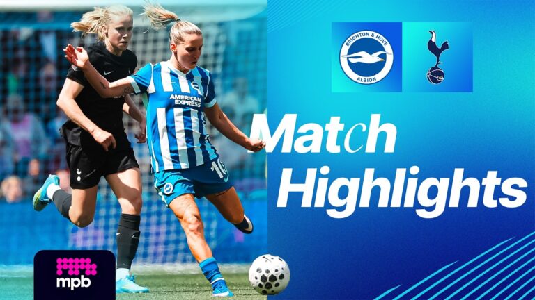 HIGHLIGHTS Brighton v Tottenham WSL