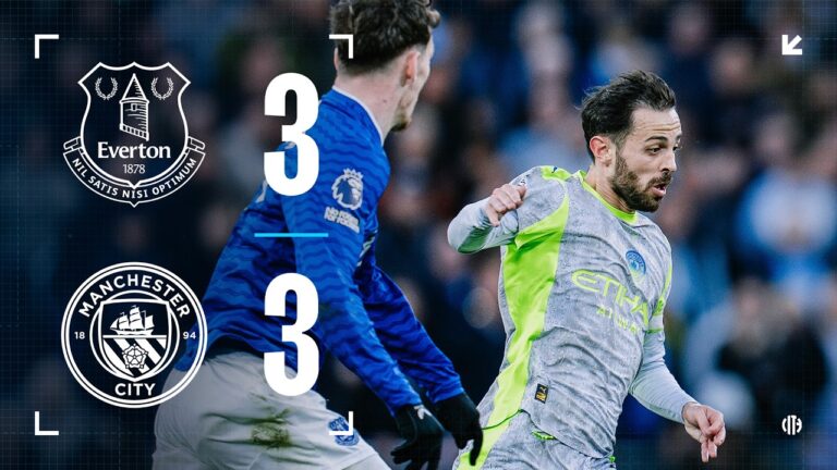 HIGHLIGHTS! Everton 3-3 Man City Doku rescues point in thriller at Everton Premier League